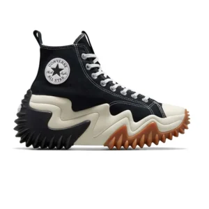 men step in sneakers